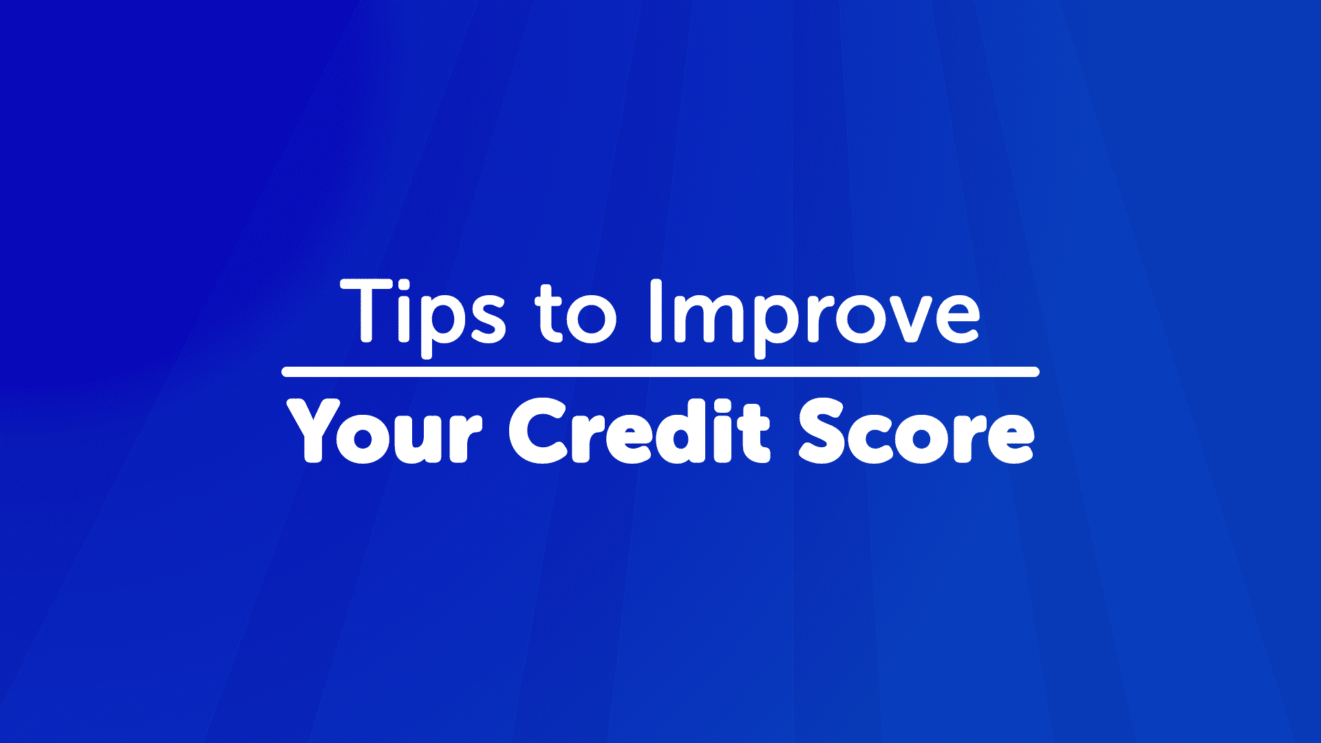 Tips to Improve Your Credit Score in Nottingham